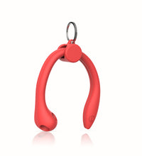 Red AirPod Pro Ear hook accessory to prevent AirPods from falling out